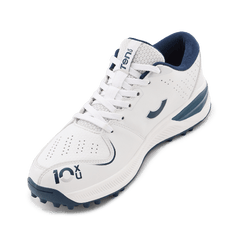 Tenxu Criclite Cricket Rubber Shoes White Navy view 9