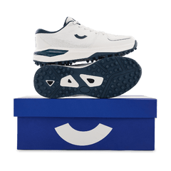 Tenxu Criclite Cricket Rubber Shoes White Navy view 10
