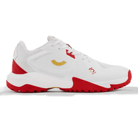 Tenxu All Rounder Cricket Rubber Shoes Bright White Racing Red view 1