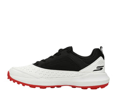 Skechers 214205ID WBRD Cricket Turf Shoes White Black Red view 4