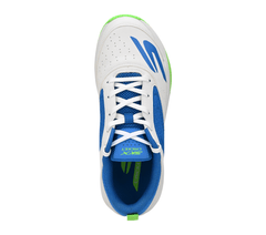 Skechers 214205ID WBL Cricket Turf Shoes White Blue view 2