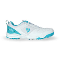 SG Fusion Cricket Rubber Shoes Teal White view 1