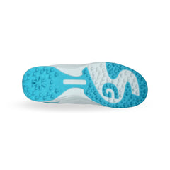 SG Fusion Cricket Rubber Shoes Teal White view 8
