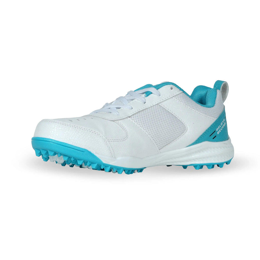 SG Fusion Cricket Rubber Shoes Teal White view 9