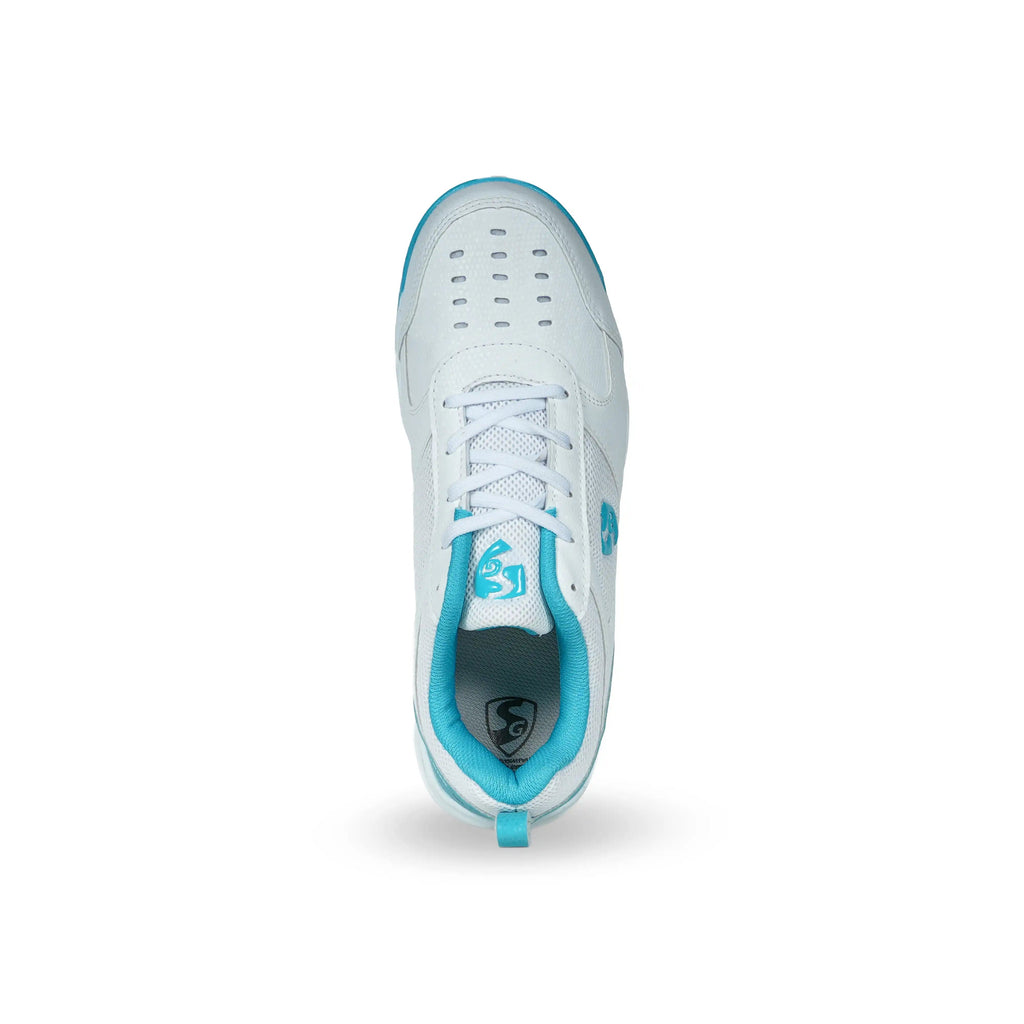 SG Fusion Cricket Rubber Shoes Teal White view 10