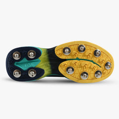 DSC Drifter SGYL Cricket Spikes Shoes Sea Green Yellow view 3