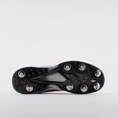 Gray Nicolls GN8 Players 2.0 Cricket Spikes Shoes White Black Red view 4