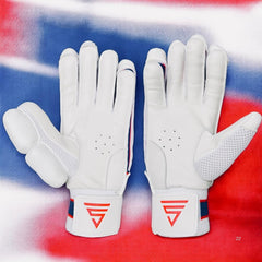 Versant Pro DG Cricket Batting Gloves White view 5