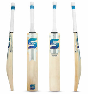 Somi Sapphire English Willow Cricket Bat - Short Handle