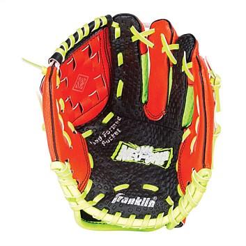 Franklin Left Hand Neogrip Glove Red/lime 9Inch Softball