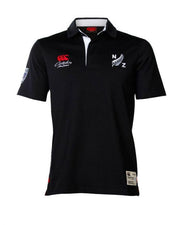 Canterbury CCC Fern black short-sleeve rugby top
