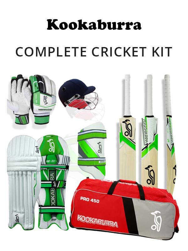 Kookaburra Premier Range English Willow Cricket Kit