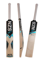 NZS Blue Cricket Bat Stickers - NZ Cricket Store