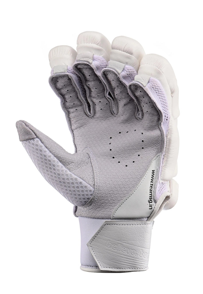 SG Hilite White Batting Gloves - NZ Cricket Store