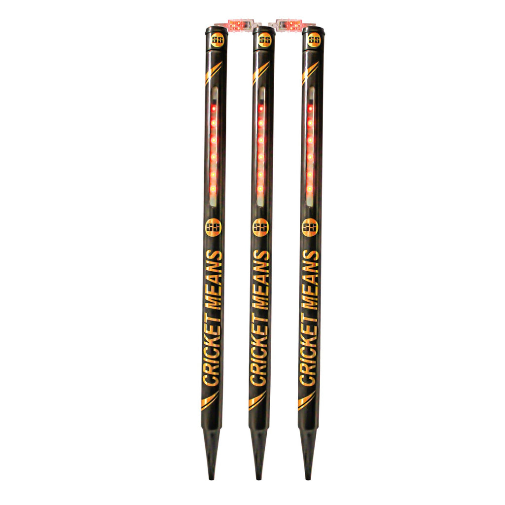 SS Glory LED Stumps - NZ Cricket Store