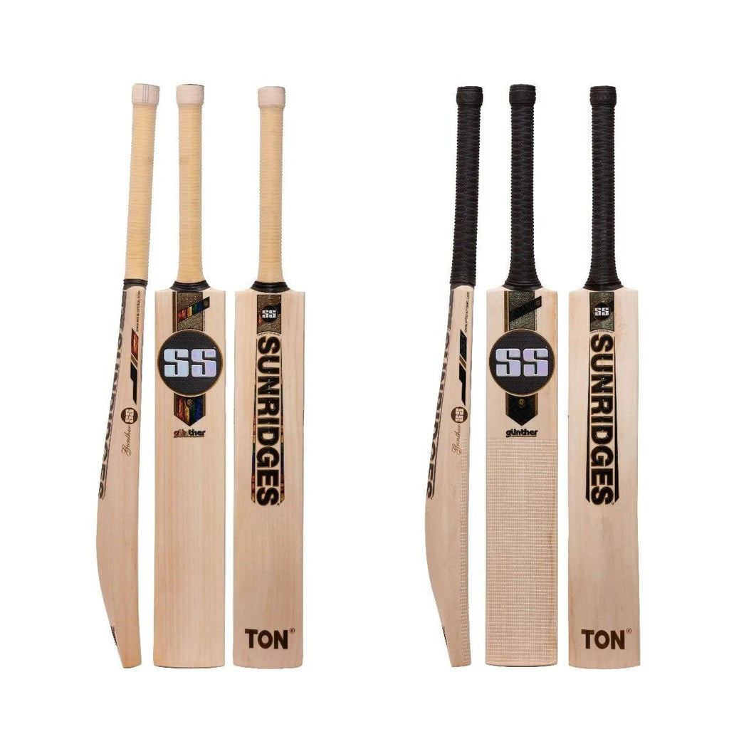 SS Gunther English Willow Cricket Bat- Set of 2 Bats - NZ Cricket Store